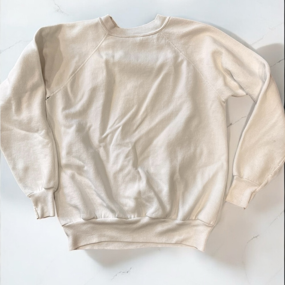 Casual shoebox happiness & donuts Grannycore 90s Novelty sweatshirt Cabincore-L - Picture 5 of 6